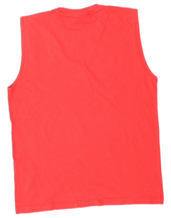 Canotta da uomo CHAMPION in cotone rosso medio