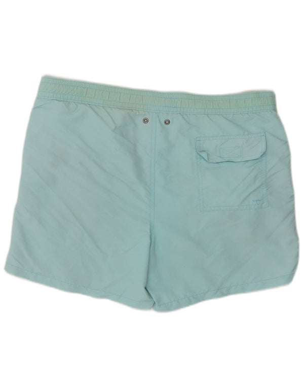 Pantaloncini da bagno da uomo Polo Ralph Lauren in nylon blu medio