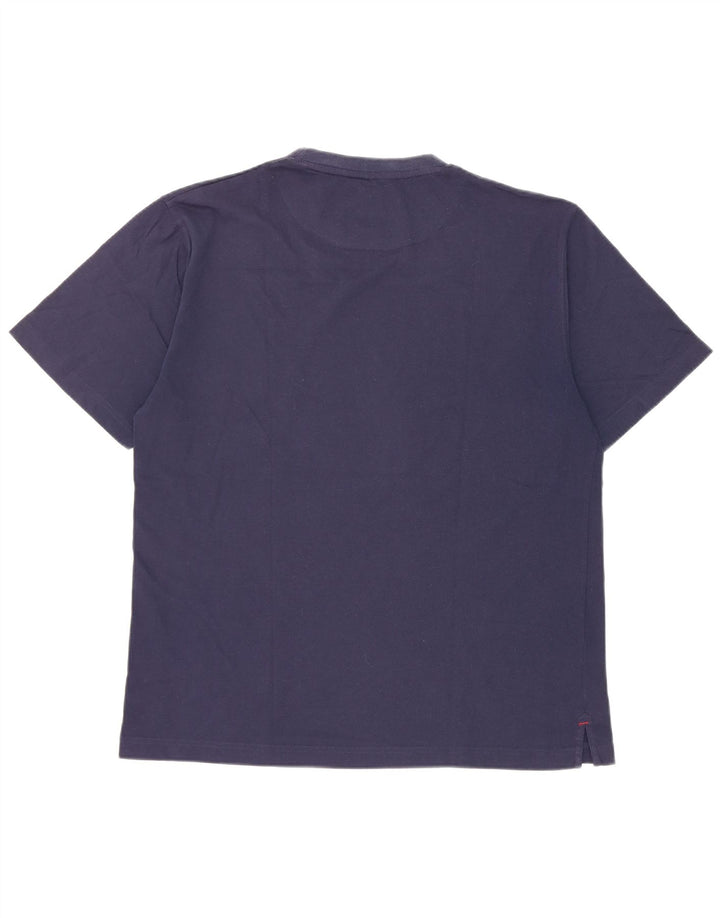 T-shirt da uomo Colmar Top XL in cotone blu navy