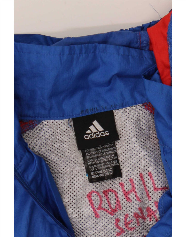 Adidas Giacca da tuta grafica da ragazzo 10-11 anni Blu medio