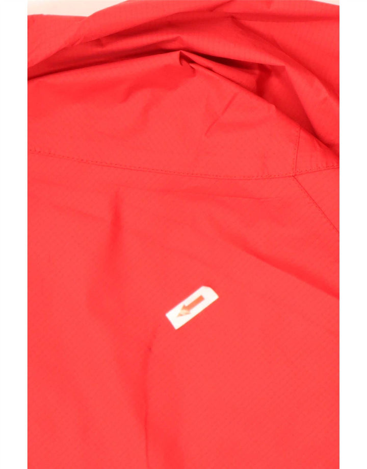 Giacca antipioggia con cappuccio per ragazzi Berghaus 13-14 anni in nylon rosso