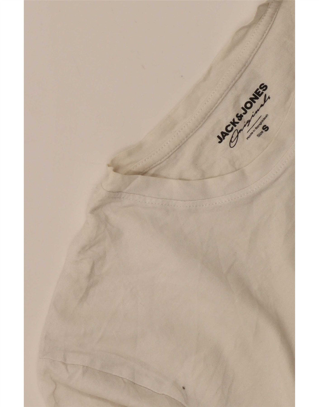 Jack & Jones T-shirt da uomo piccola bianca