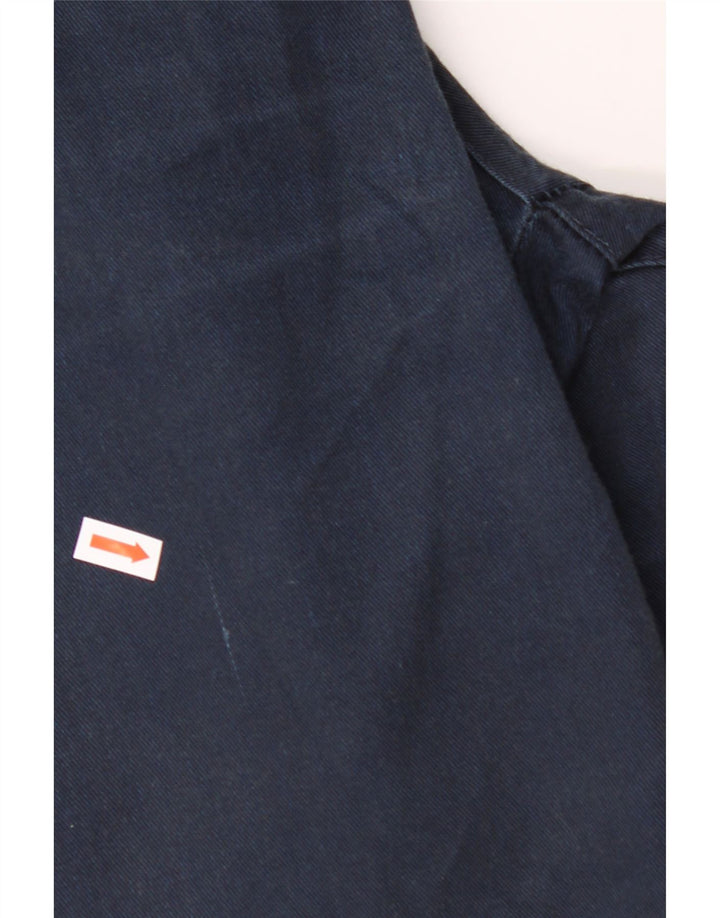 DICKIES Pantaloni cargo dritti da uomo W42 L28 poliestere blu navy
