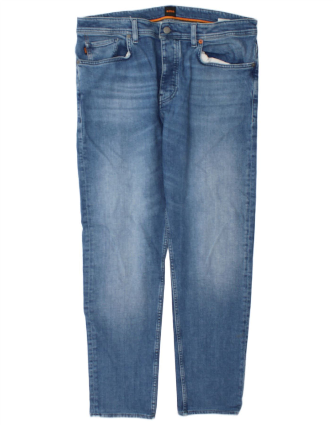 Jeans slim da uomo Hugo Boss W36 L32 cotone blu