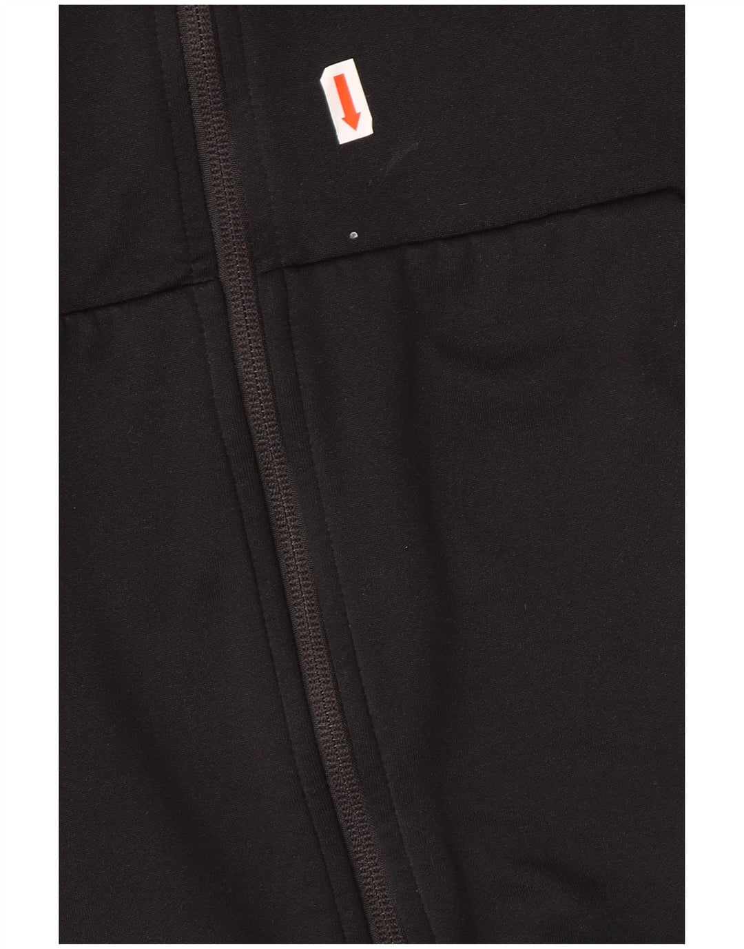 NIKE Felpa con cappuccio e zip Dri Fit da uomo in poliestere nero medio