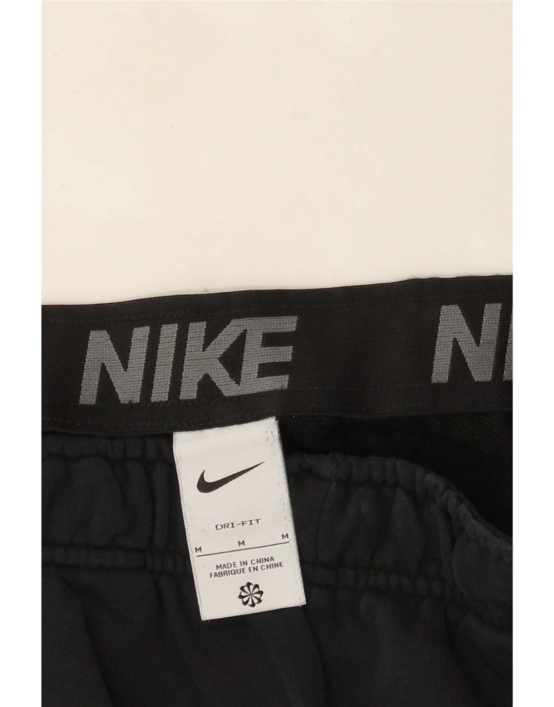 Pantaloni da tuta con grafica Nike Dri Fit da uomo, pantaloni da jogging, colore medio nero