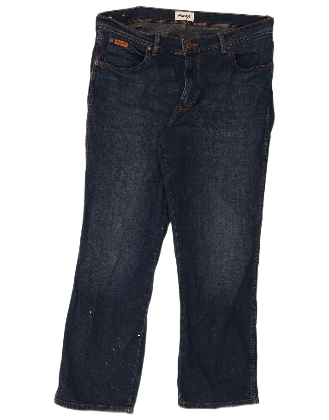 Jeans dritti da uomo Wrangler Texas W38 L30 cotone blu