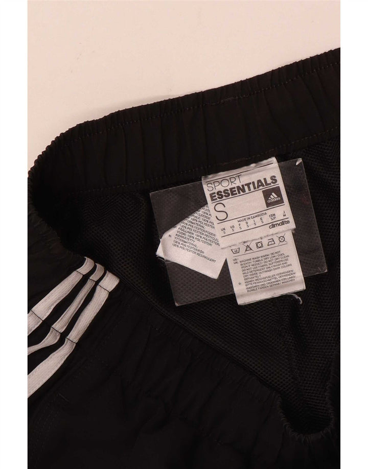 Pantaloncini sportivi Adidas Climalite da uomo piccoli in poliestere nero