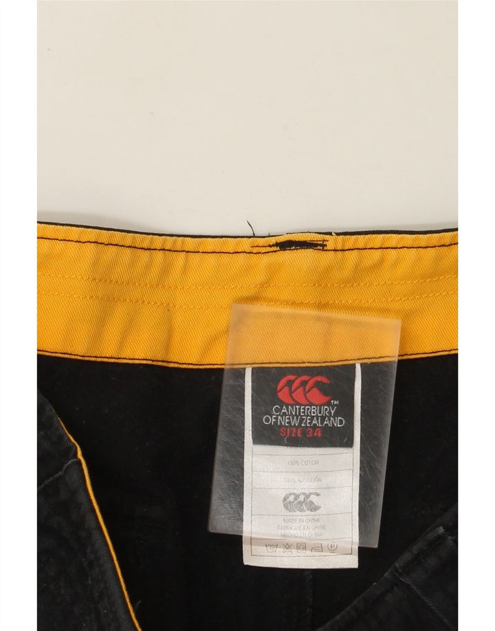 Pantaloncini cargo da uomo Canterbury W34 Large in cotone blu navy