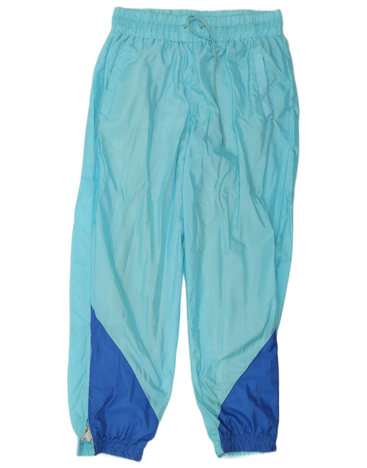 Pantaloni da tuta vintage da donna 2XL Poliammide color block blu