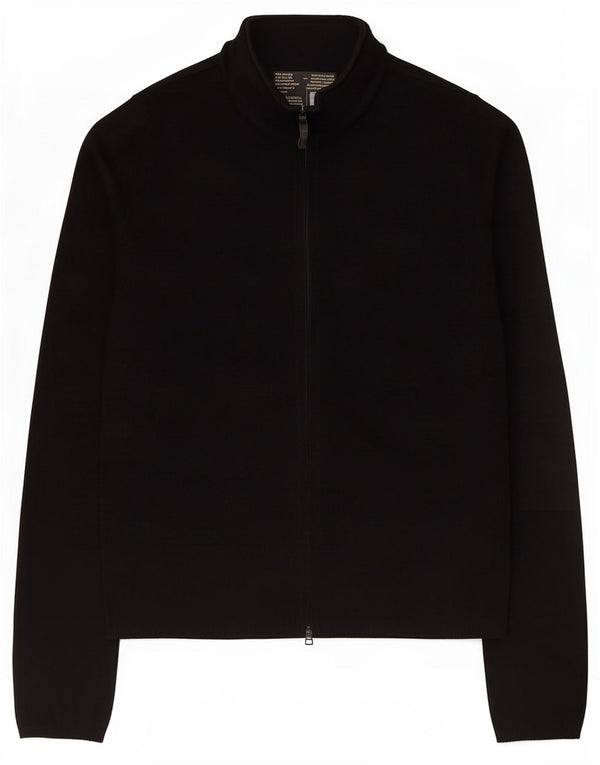 Maglione cardigan da donna Zara UK 12 Rayon nero medio