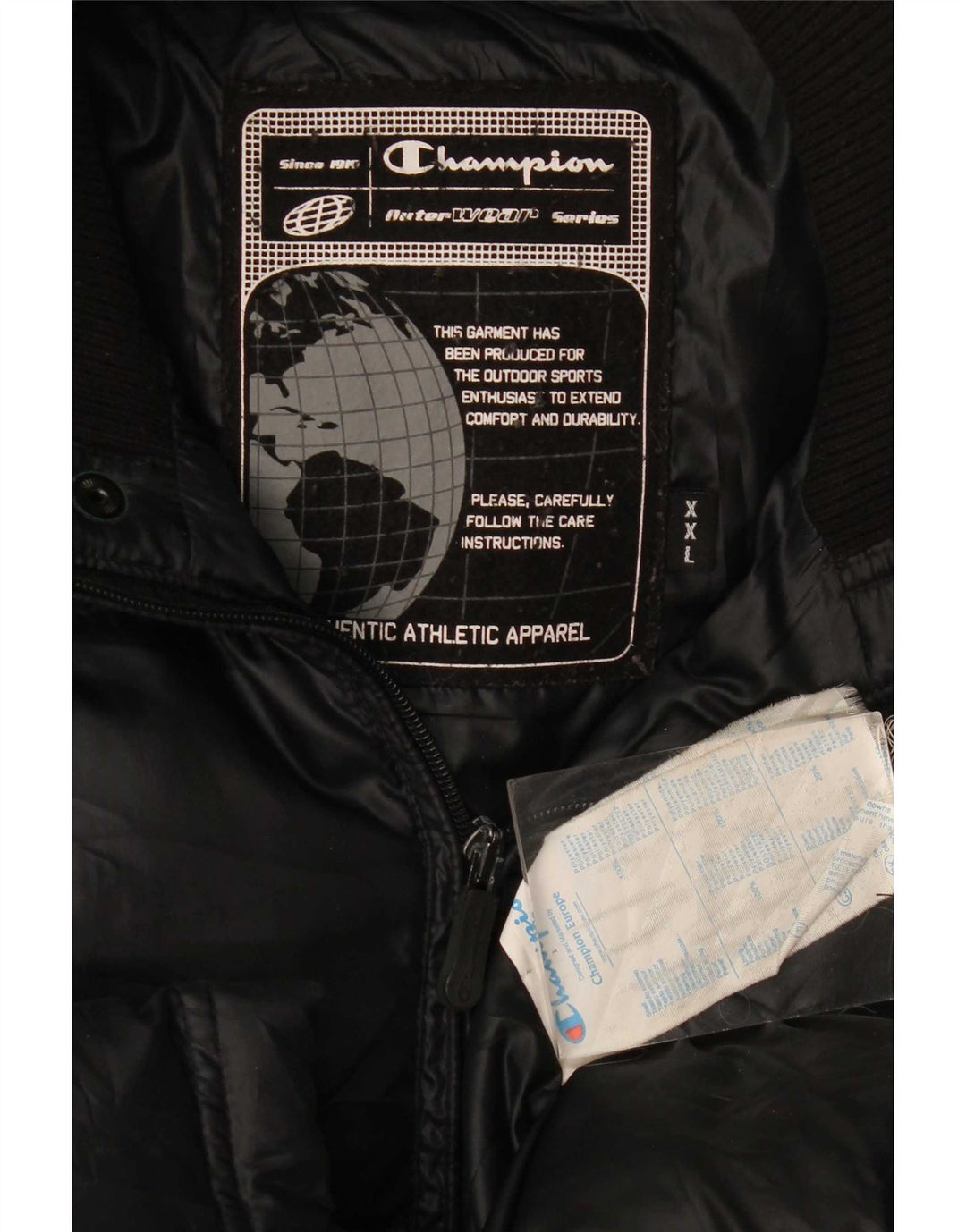 Giacca imbottita da uomo Champion UK 44 2XL Poliestere nero