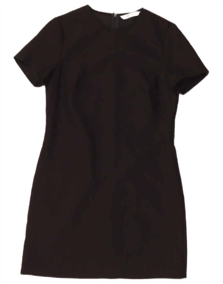 Abito tubino Zara da donna UK 12 poliestere nero medio