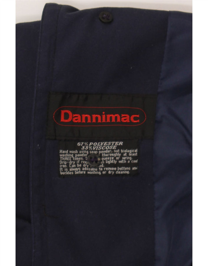 Trench da uomo DANNIMAC UK 44 2XL Poliestere blu navy