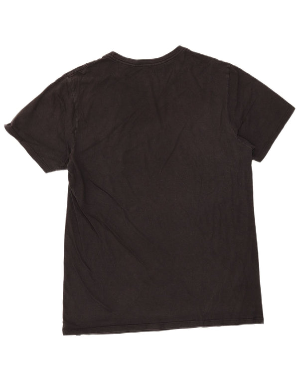Hurley T-shirt grafica da uomo Las Vegas Top in cotone nero medio