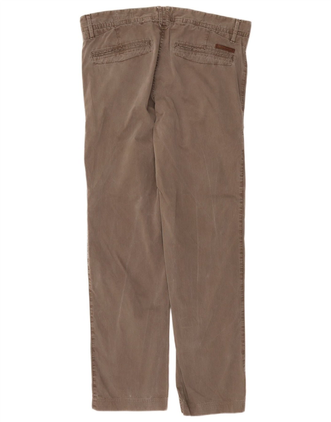 Pantaloni chino invecchiati HUGO BOSS da uomo IT 48 medio W32 L31 marrone