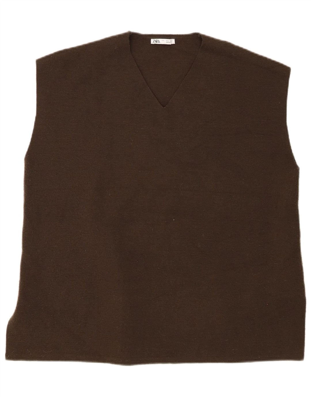 Canotta canotta da donna Zara UK 16 grande verde poliestere