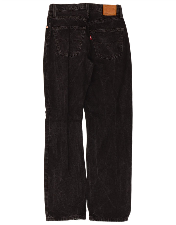 Jeans dritti 501 da donna Levi's W26 L32 cotone nero