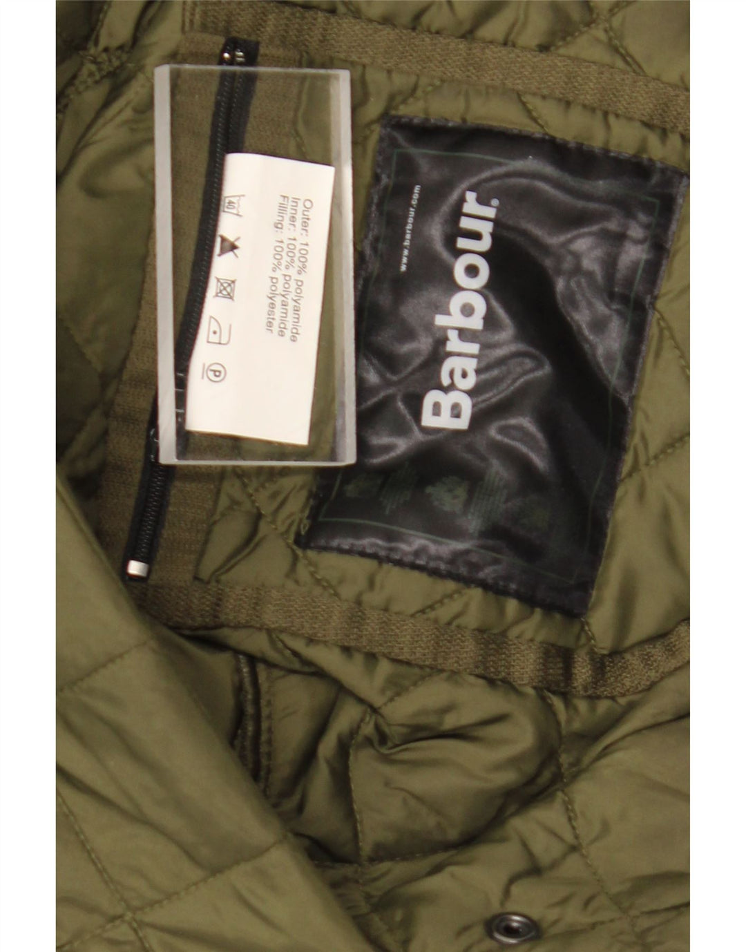 Giacca trapuntata da uomo Barbour UK 42 XL poliestere verde