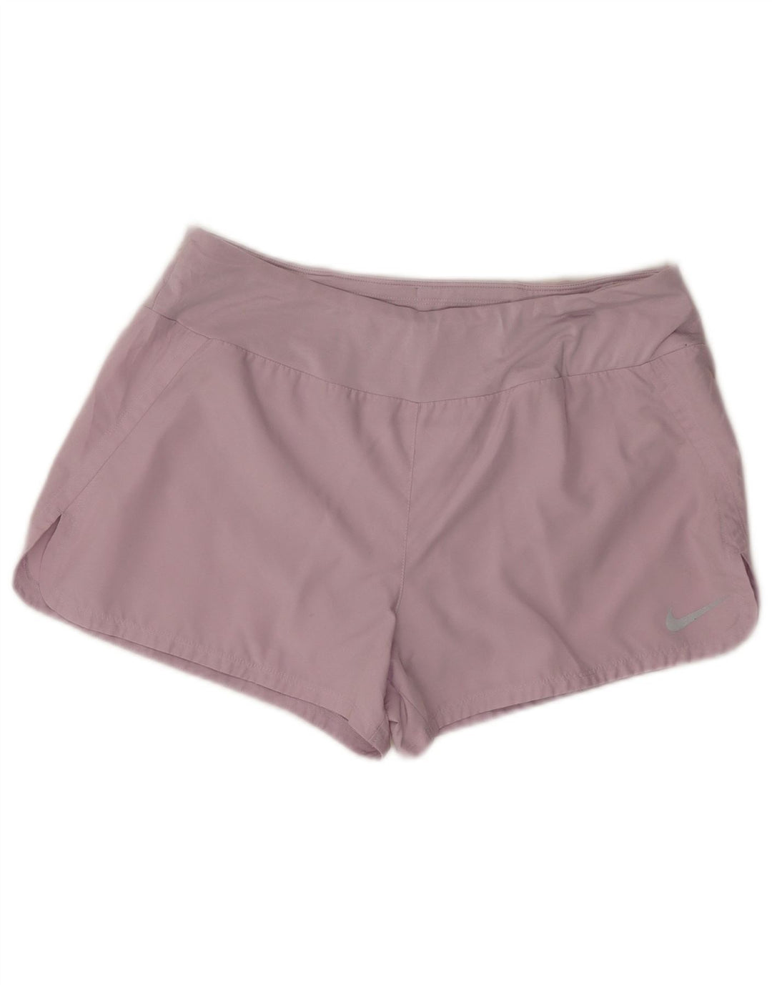 Pantaloncini sportivi Nike Dri Fit da donna UK 14 Large Viola Poliestere