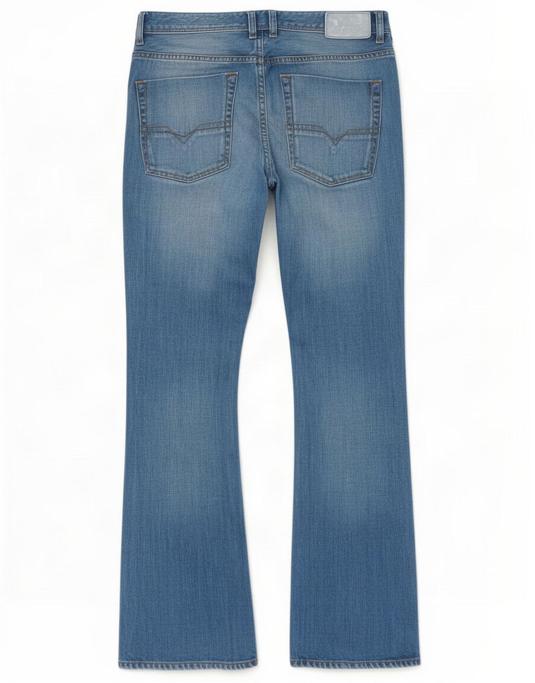 Jeans bootcut da uomo Diesel Zatiny vestibilità regolare W33 L30 cotone blu