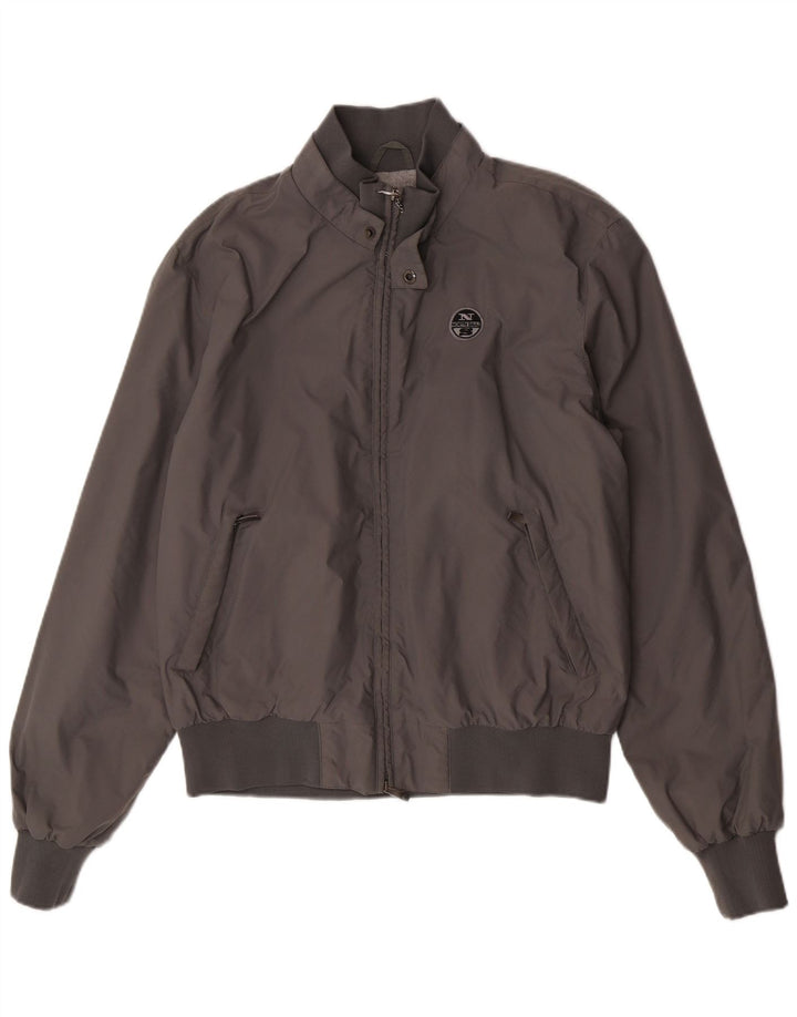 Giubbotto bomber da uomo North Sails UK 44 2XL Poliammide grigio