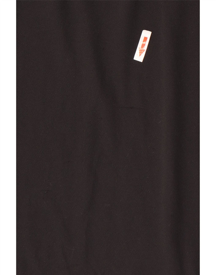 T-shirt Adidas Climalite da donna Top UK 14 poliestere nero medio