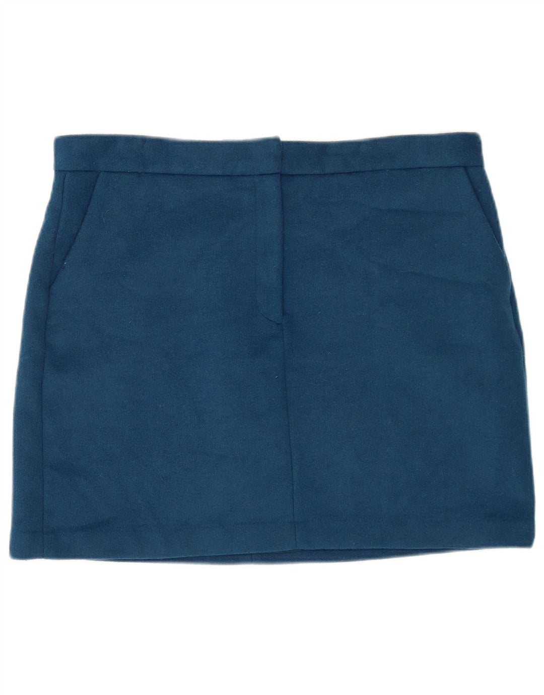 Minigonna da donna Marks & Spencer UK 18 XL W36 poliestere blu