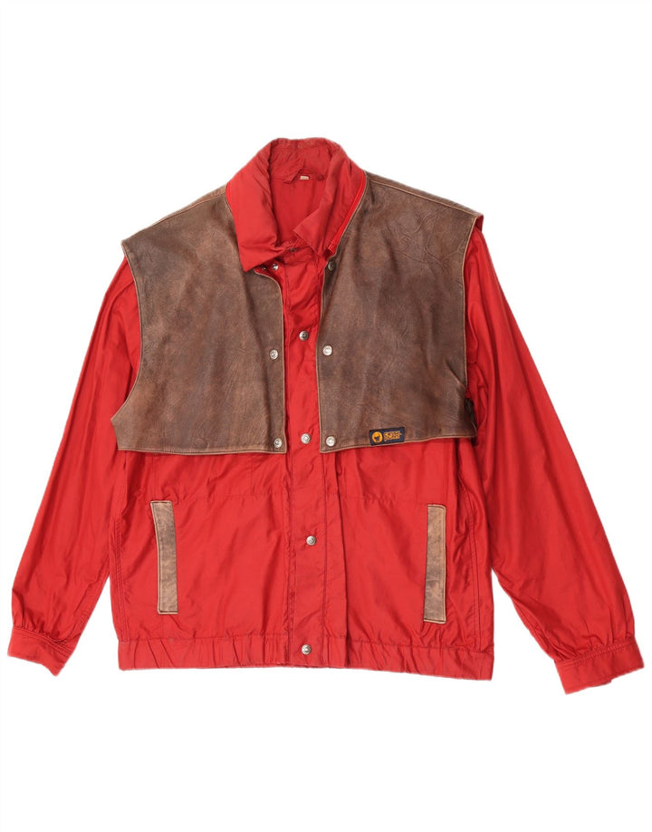 Bomber Uomo Ciesse Piumini IT 48 Small Rosso Cotone