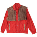 Bomber Uomo Ciesse Piumini IT 48 Small Rosso Cotone