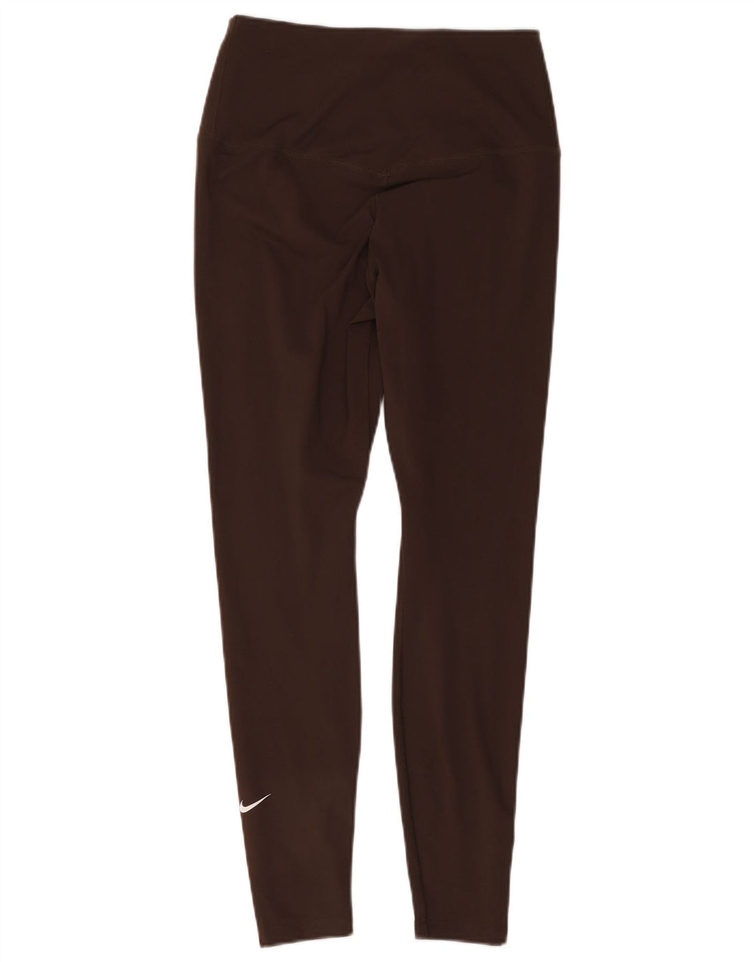 Leggings Nike Dri Fit da donna UK 12 poliestere marrone medio
