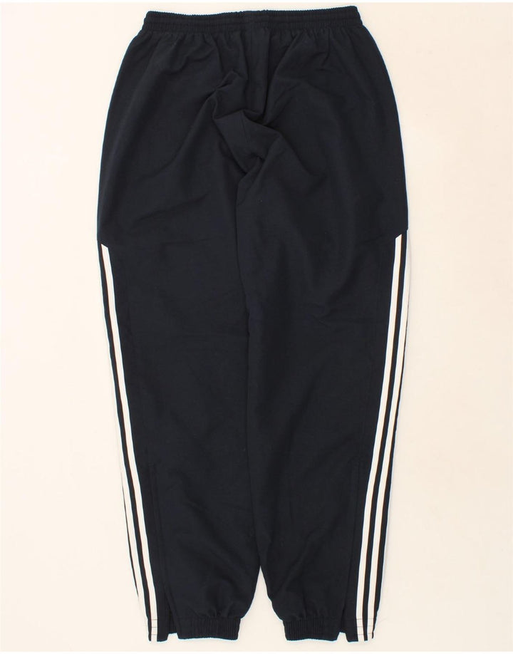 ADIDAS Mens Tracksuit Trousers Joggers Medium  Navy Blue Polyester Vintage Adidas and Second-Hand Adidas from Messina Hembry 