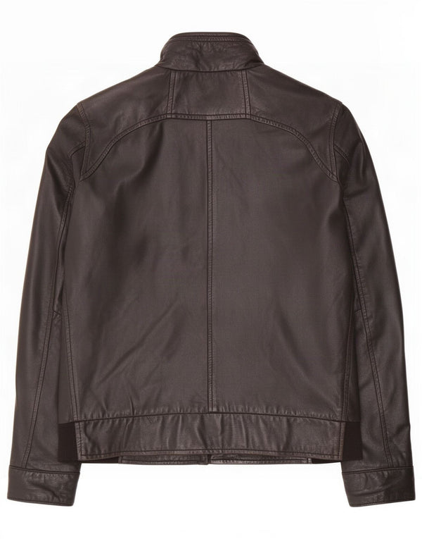 Conbipel Giacca bomber in pelle da donna IT 46 Large Nero