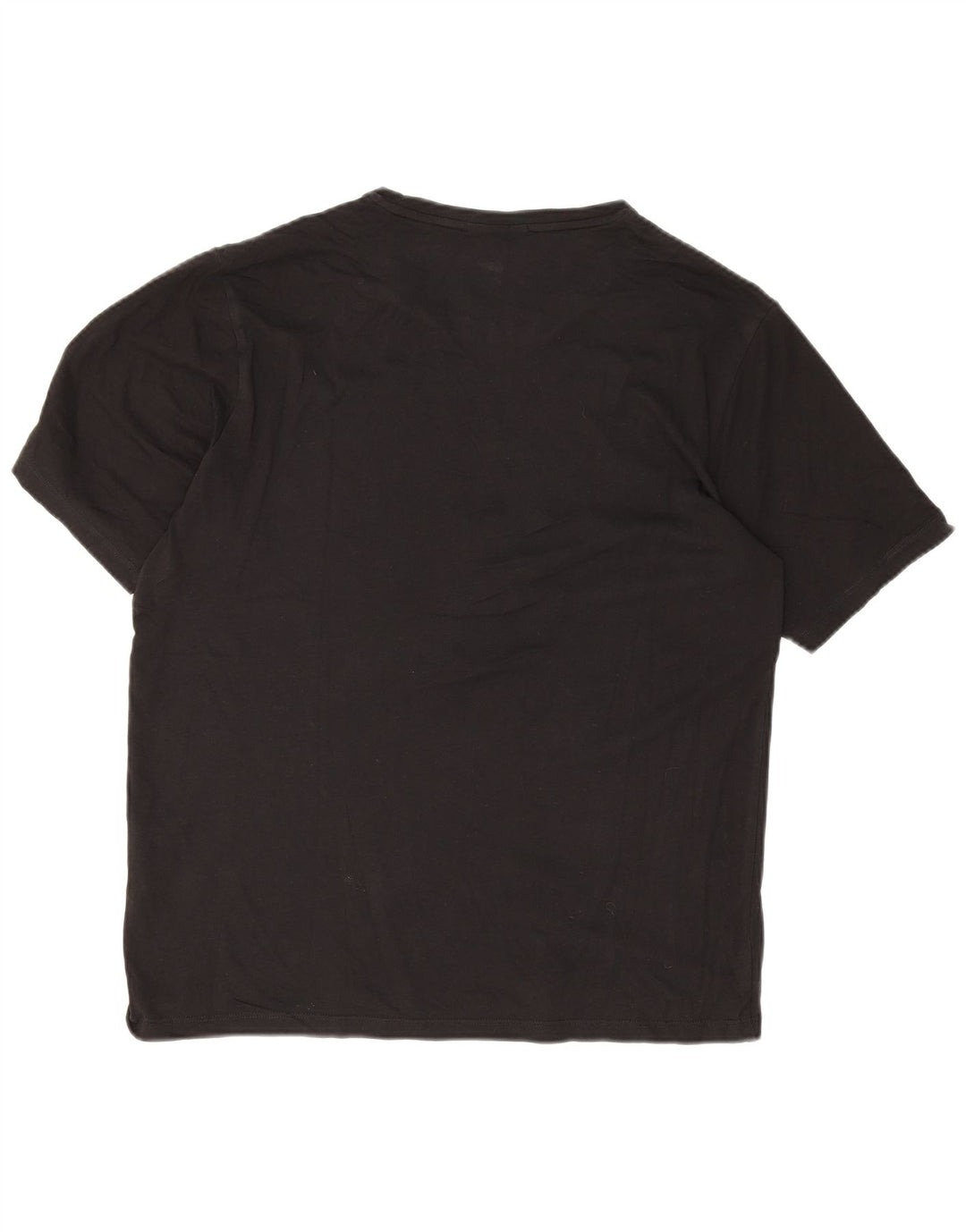 T-shirt grafica da uomo Dkny Top in cotone nero medio