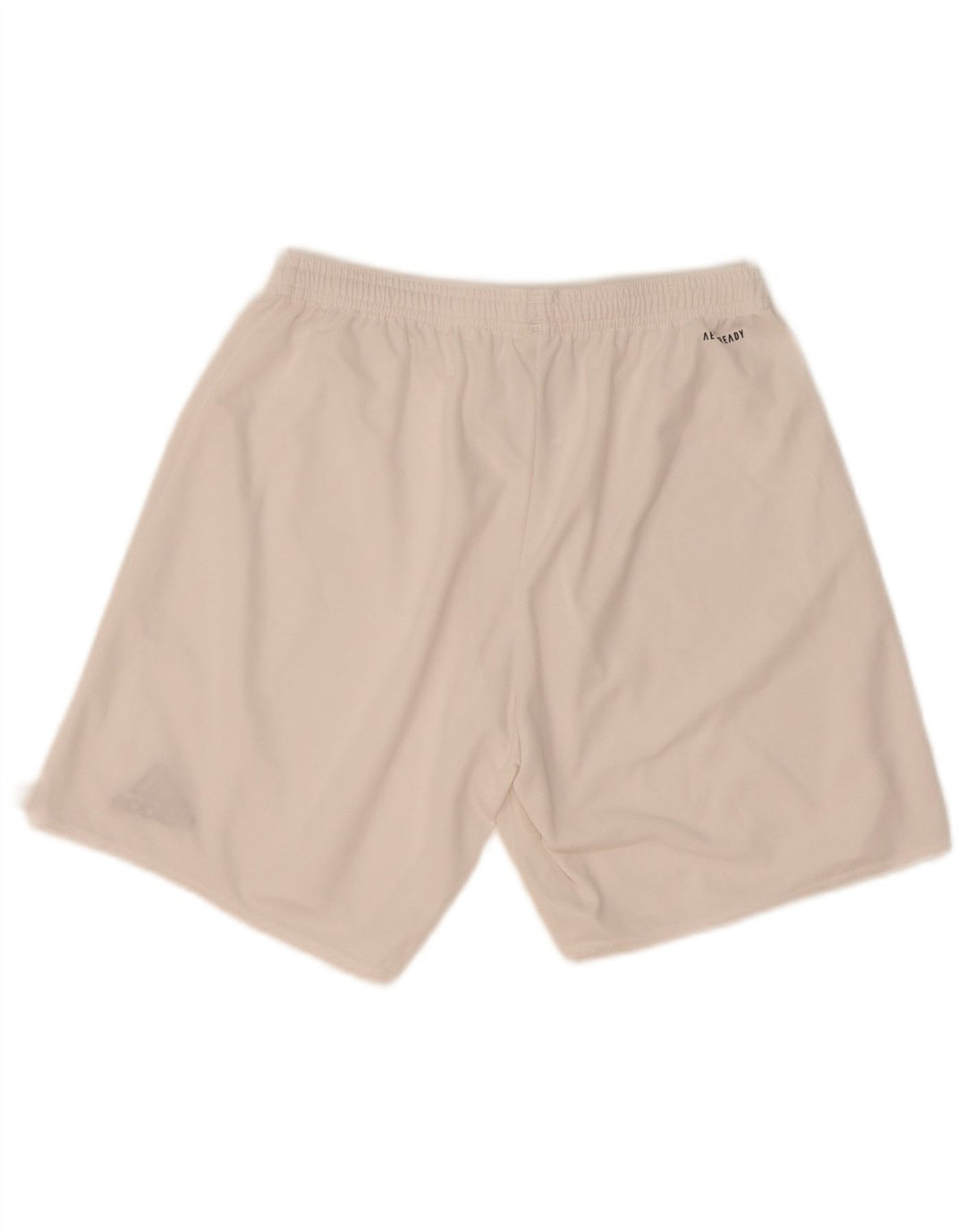 Pantaloncini sportivi Adidas Aeroready da uomo in poliestere bianco medio