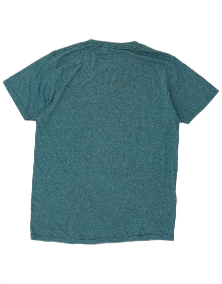 T-shirt Quiksilver da uomo con vestibilità regolare, top in cotone blu medio