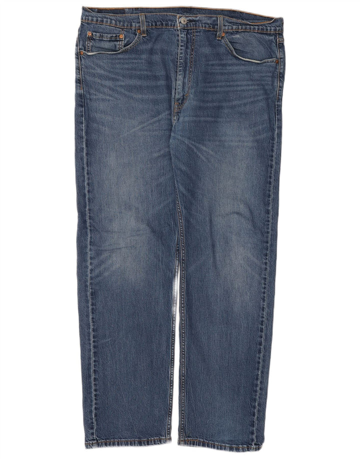 Levi's Uomo 505 Jeans dritti W40 L32 Cotone Blu