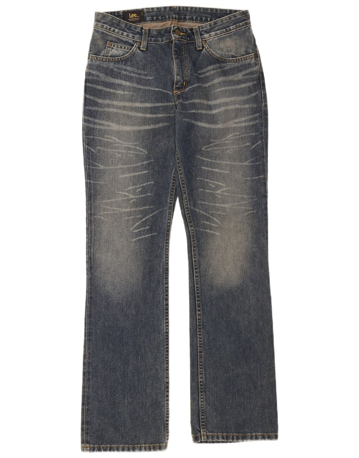 Jeans Lee Cameron da donna a vita bassa, vestibilità regolare, bootcut, W30 L33, cotone blu