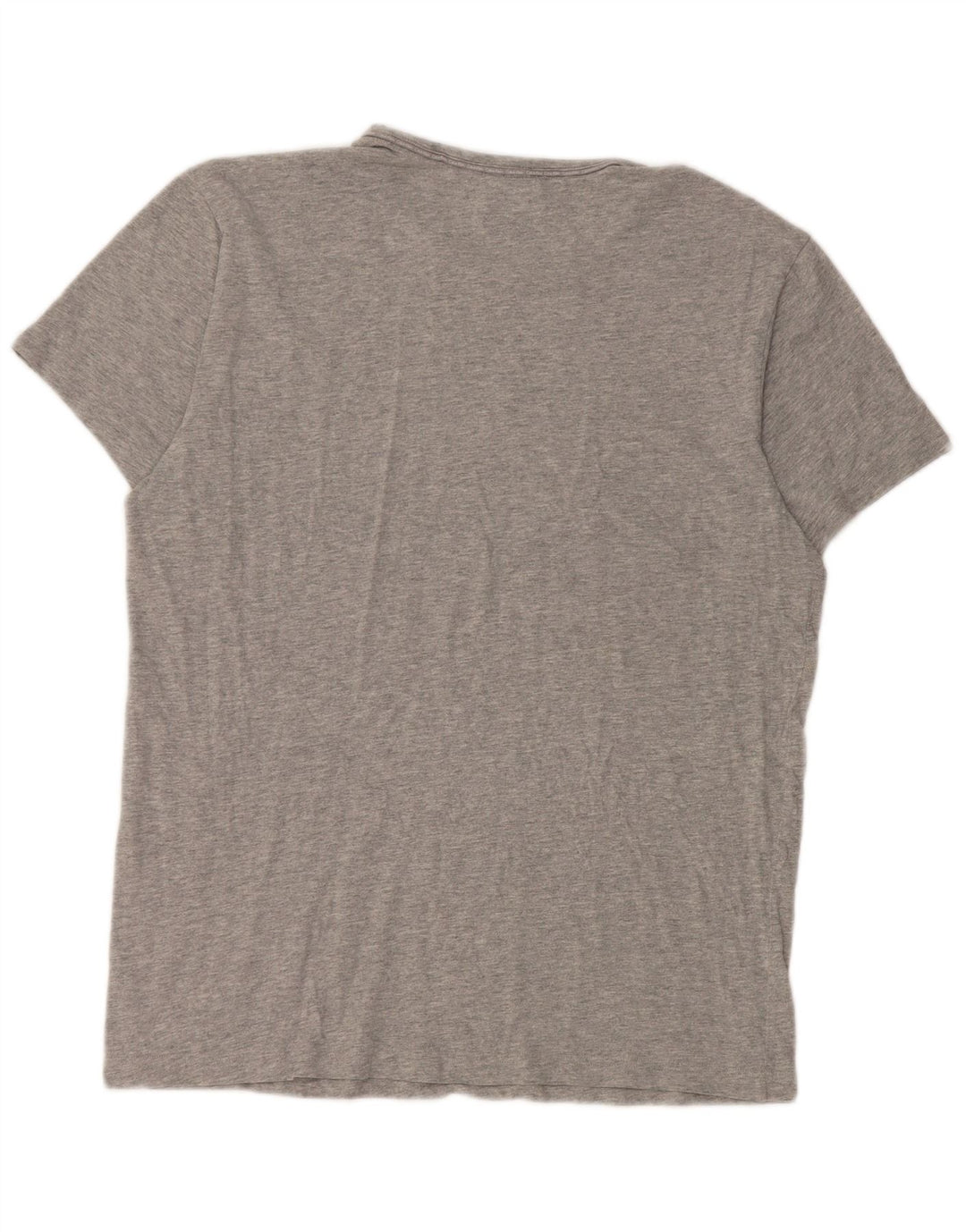 T-shirt da uomo Calvin Klein Top in cotone chiazzato grigio medio