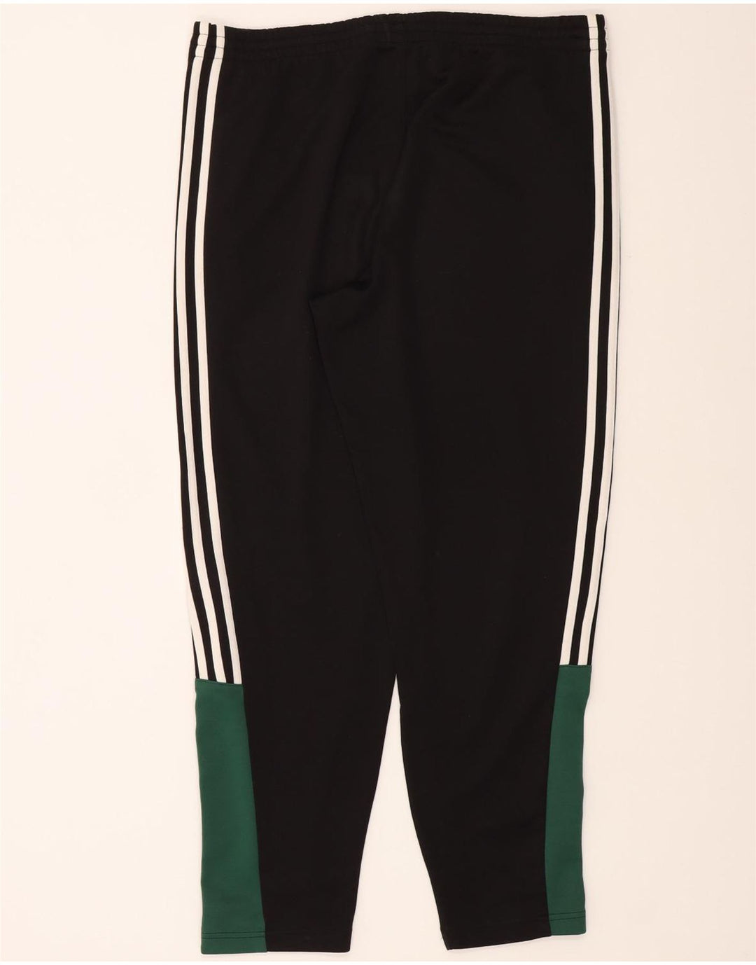 ADIDAS Mens Tracksuit Trousers UK 44/46 Large  Black Colourblock Polyester Vintage Adidas and Second-Hand Adidas from Messina Hembry 