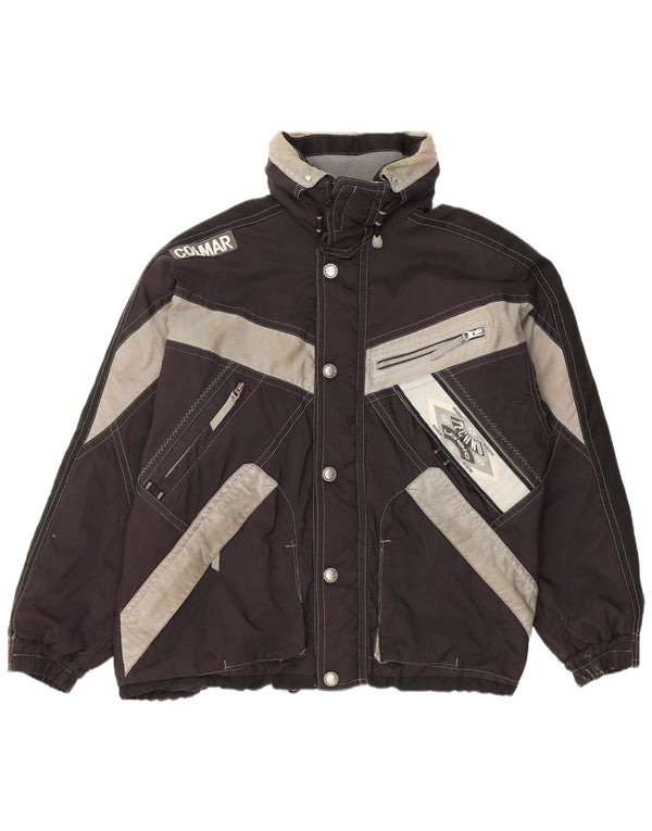 Giacca da sci con cappuccio da uomo Colmar IT 50 Medium Black Colourblock