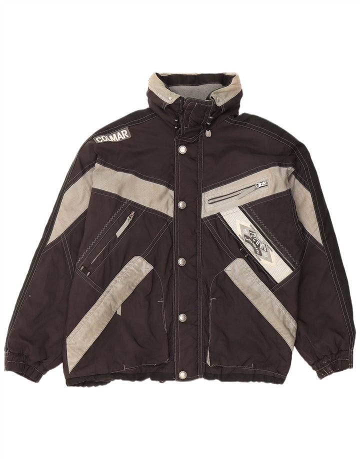 Giacca da sci con cappuccio da uomo Colmar IT 50 Medium Black Colourblock