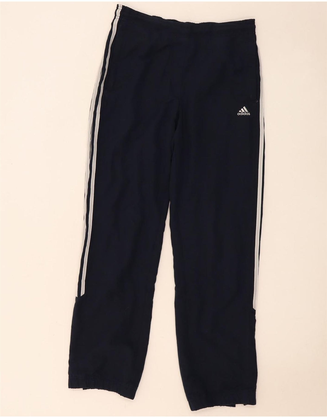 Pantaloni da tuta da donna Adidas Joggers UK 8 Small Poliestere blu navy