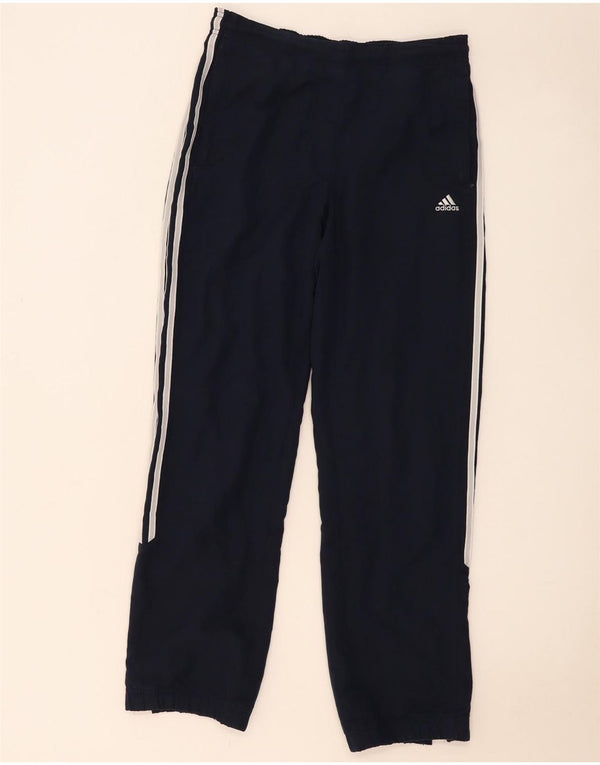 Pantaloni da tuta da donna Adidas Joggers UK 8 Small Poliestere blu navy