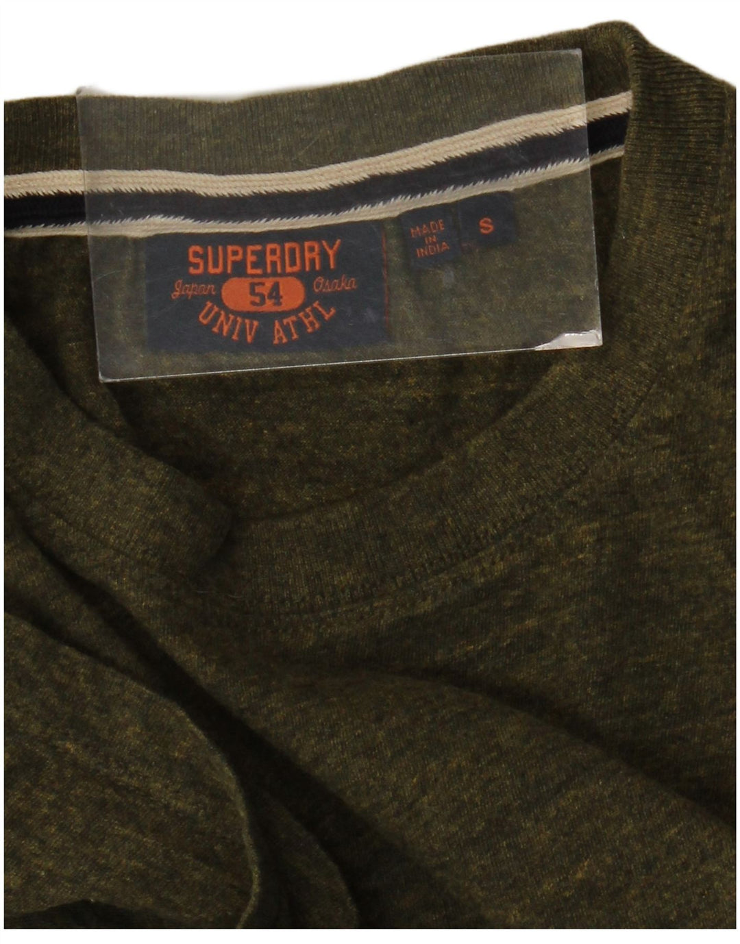 T-shirt da uomo Superdry Top Small Khaki chiazzato