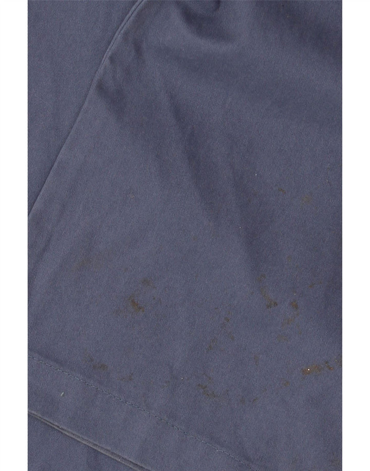 Pantaloni chino dritti da uomo Marks & Spencer W38 L33 cotone blu