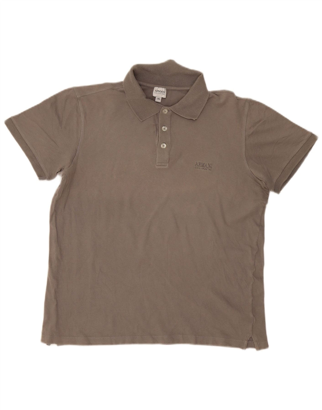 Polo Armani Collezioni Uomo 3XL Grigia
