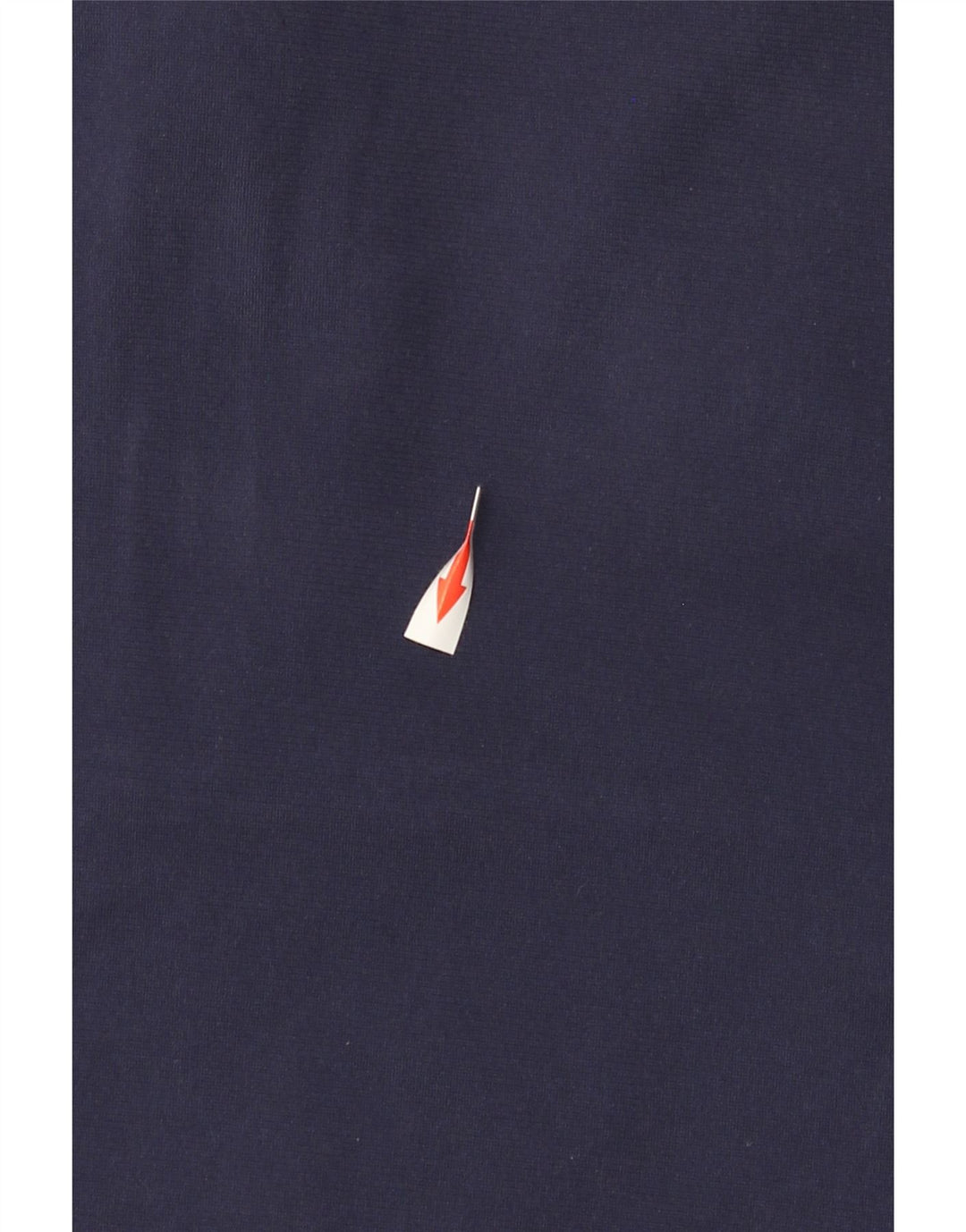 Under Armour Maglia da uomo con zip e collo a maniche lunghe, colore blu navy medio