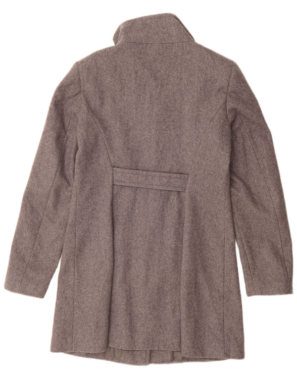 Cappotto da donna Benetton UK 12 Lana grigio medio