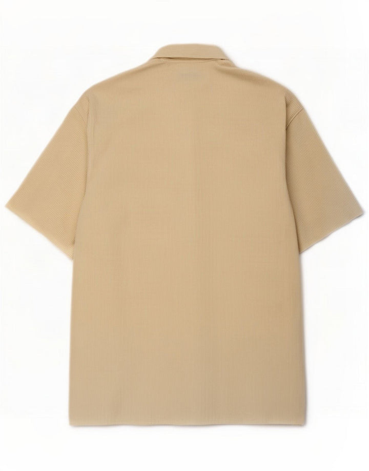 Jack & Jones Camicia a maniche corte da uomo piccola in poliestere bianco sporco